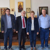 Συνάντηση εργασίας Δημάρχου Βοΐου με την Υφυπουργό Εσωτερικών κ. Μαρία Κόλλια – Τσαρουχά στη Θεσσαλονίκη