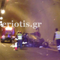 Θανατηφόρο τροχαίο ατύχημα μέσα σε τούνελ της Εγνατίας Οδού – Δείτε φωτογραφίες