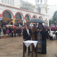 Υπό βροχή και χωρίς μαθητική παρέλαση οι εκδηλώσεις για την επέτειο του «ΟΧΙ» στην Πτολεμαΐδα