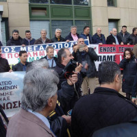 Διαδήλωση εργαζόμενων και πολιτών της Μεγαλόπολης στην Αθήνα για τις εξελίξεις στη ΔΕΗ