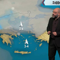 Πρόσκαιρη βελτίωση του καιρού και επιδείνωση τα επόμενα 24ωρα – Δείτε την πρόγνωση του Σάκη Αρναούτογλου