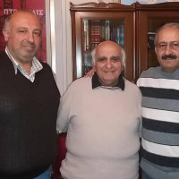 Εθιμοτυπική επίσκεψη του ευπατρίδη Ελευθερίου Γρηγοριάδη στο Δήμαρχο Εορδαίας