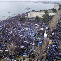 Νέες φωτογραφίες από ψηλά: Απίστευτος όγκος στο συλλαλητήριο για το Μακεδονικό – Μπλόκαραν οι δρόμοι προς τη Θεσσαλονίκη