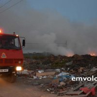 Πνίγηκαν από τον καπνό της φωτιάς στο Σταθμό Μεταφόρτωσης Απορριμμάτων στην Αλεξάνδρεια Ημαθίας – Δείτε το βίντεο