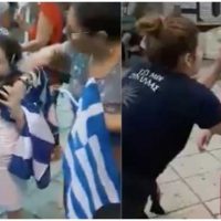Επεισόδια στη ΔΕΘ: Συγκλονίζει το βίντεο με μικρά παιδιά να κλαίνε από τις ρίψεις χημικών