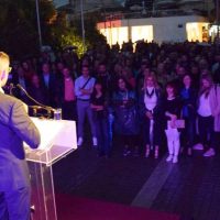 Πραγματοποιήθηκε υπό βροχή η κεντρική ομιλία του Λευτέρη Ιωαννίδη ενόψει 2ης Κυριακής – Δείτε το βίντεο και φωτογραφίες