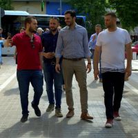 Την Κοζάνη επισκέφτηκε ο Γραμματέας του Κινήματος Αλλαγής Μανώλης Χριστοδουλάκης