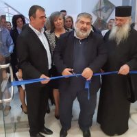 Παρουσία μαθητών του Γαλλικού σχολείου Lycee A. Briand τα εγκαίνια της έκθεσης «Άξιον Εστί» στην Πτολεμαΐδα