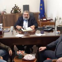 Συνάντηση του Δημάρχου Εορδαίας Παναγιώτη Πλακεντά με τον Πρόεδρο της ΠΟΕ-ΟΤΑ Νίκο Τράκα