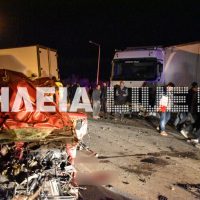 Σοκαριστικές εικόνες από τροχαίο δυστύχημα στη Ν. Μανωλάδα – Νωρίτερα είχε βαφτίσει την κόρη του ο ένας εκ των νεκρών οδηγών