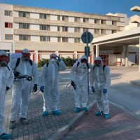 Πραγματοποιήθηκε απολύμανση με τη διαδικασία του ψεκασμού σε χώρους του Μποδοσάκειου Νοσοκομείου Πτολεμαΐδας