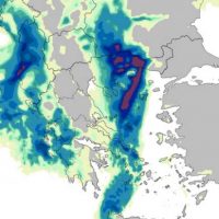 Βροχές, καταιγίδες και πιθανές χαλαζοπτώσεις από το βράδυ της Δευτέρας 12 Οκτωβρίου