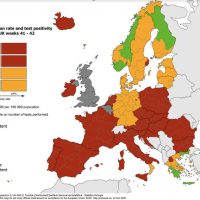 Σε πολύ χαμηλά έως μέτρια επίπεδα επιδημιολογικού φορτίου η Ελλάδα σχετικά με την εξέλιξη της πανδημίας