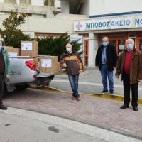 Προσφορά υγειονομικού υλικού από τον Ροταριανό Όμιλο Κοζάνης «Ο Λασσάνης» στο Μποδοσάκειο Νοσοκομείο