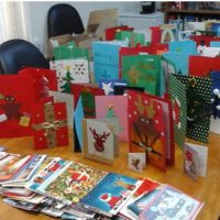 Εκατοντάδες ευχετήριες κάρτες από όλα τα μέρη της Ελλάδας στο Μποδοσάκειο Νοσοκομείο Πτολεμαΐδας