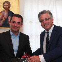 Επίσκεψη του Δημάρχου Βοΐου στο Υπουργείο Περιβάλλοντος και Ενέργειας