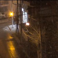 Χιονόπτωση το βράδυ της Τετάρτης 24 Μαρτίου στην Κοζάνη – Δείτε το βίντεο