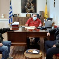 Συνάντηση του Δημάρχου Εορδαίας με τους Προέδρους του Εργατικού Κέντρου και του Εμπορικού Συλλόγου Πτολεμαΐδας