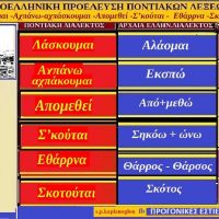 Ποντιακές λέξεις από ποντιακούς στίχους με αρχαιοελληνική προέλευση – Της Δέσποινας Μιχαηλίδου Καπλάνογλου