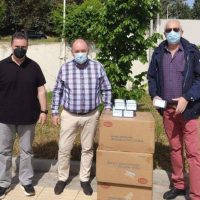 Δωρεά 6.000 χειρουργικών μασκών στο Μποδοσάκειο Νοσοκομείο Κοζάνης από εταιρία της Κοζάνης