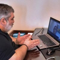 Τηλεδιάσκεψη του Δημάρχου Εορδαίας Παναγιώτη Πλακεντά με την Γενική Γραμματέα του Ιδρύματος Μποδοσάκη Αθηνά Δεσύπρη