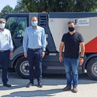 Νέο σάρωθρο στο στόλο οχημάτων του Δήμου Εορδαίας – Δωρεά του Διαδριατικού Αγωγού Φυσικού Αερίου ΤΑΡ