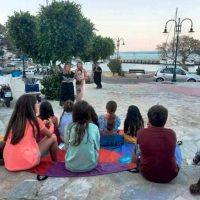 Οι «ιστορίες» της Δημοτικής Βιβλιοθήκης Πτολεμαΐδας ταξίδεψαν στην Τήλο