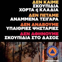 Ο Δήμος Εορδαίας συνιστά στους πολίτες του την αποφυγή ενεργειών που μπορούν να προκαλέσουν πυρκαγιά από αμέλεια – Πολύ υψηλός ο κίνδυνος σήμερα Πέμπτη 5 Αυγούστου