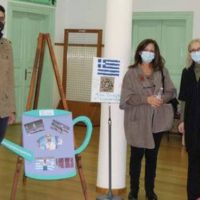 Η μητέρα του χρυσού Ολυμπιονίκη Μίλτου Τεντόγλου σε γονείς μαθητών του 1ου Δημοτικού Σχολείου Σιάτιστας