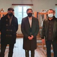 Το Κέντρο Υφαντουργίας Βλάστης του Δήμου Εορδαίας επισκέφθηκε ο Υφυπουργός Πολιτισμού και Αθλητισμού, αρμόδιος για θέματα Σύγχρονου Πολιτισμού Νικόλας Γιατρομανωλάκης