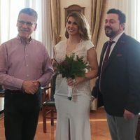 Γάμος σε κλίμα Χριστουγέννων στο Δημαρχείο Κοζάνης
