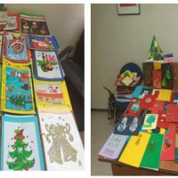 Στόλισαν τα δωμάτια ασθενών του Μποδοσάκειου Νοσοκομείου Πτολεμαΐδας με ζωγραφιές και κάρτες μαθητών και εκπαιδευτικών