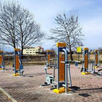 Υπαίθρια όργανα γυμναστικής στο Πάρκο Εκτάκτων Αναγκών Πτολεμαΐδας