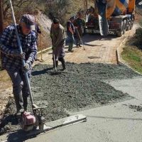 Εργασίες οδοποιίας  σε οικισμούς του Δήμου Βοΐου