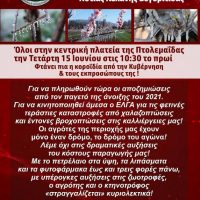 Κινητοποίηση του Αγροτοκτηνοτροφικού Συλλόγου Ανατολικής Εορδαίας και Νότιας Λεκάνης Βεγορίτιδας στην Πτολεμαΐδα