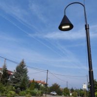 Εγκατάσταση νέων φωτιστικών σωμάτων στην είσοδο της Νεάπολης Βοΐου