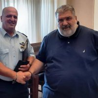 Τον Δήμαρχο Εορδαίας Παναγιώτη Πλακεντά επισκέφθηκε ο νέος Διοικητής του Τμήματος Τροχαίας Εορδαίας Παναγιώτης Αβραμίδης