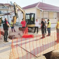 Επίσκεψη κλιμακίου του Εργατικού Κέντρου Πτολεμαΐδας στην Κοινότητα Περδίκκα για ενημέρωση των εργασιών που εκτελούνται για την κατασκευή του αγωγού φυσικού αερίου