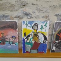Άνοιξε για το κοινό η έκθεση ζωγραφικής μαθητών των δημοτικών σχολείων της Σιάτιστας στο Τραμπάντζειο Γυμνάσιο με θέμα  «Ζωγραφίζουμε με την Θάλεια»
