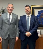 Με τον Γενικό Γραμματέα Συντονισμού της Κυβέρνησης Θανάση Κοντογεώργη συναντήθηκε ο Βουλευτής ΠΕ Κοζάνης Στάθης Κωνσταντινίδης.