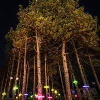 Χριστουγεννιάτικος και πρωτότυπος στολισμός με Lighting Ring στην Πτολεμαΐδα