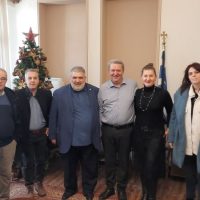 Κάλαντα και ευχές στον Δήμαρχο Εορδαίας