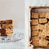 Τριφτά μπισκότα shortbread με κομματάκια σοκολάτας και λάδι αντί για βούτυρο