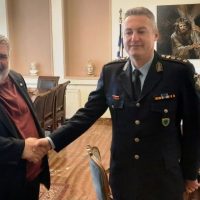 Τον Δήμαρχο Εορδαίας Παναγιώτη Πλακεντά επισκέφθηκε ο νέος Διευθυντής της Διεύθυνσης Αστυνομίας Κοζάνης, Ηλίας Τσιότσιας