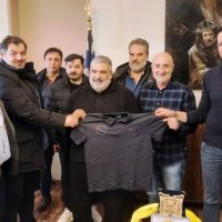 Τα νέα μέλη του Σωματείου Εργαζομένων ΔΕΗ «ΣΠΑΡΤΑΚΟΣ» επισκέφθηκαν τον δήμαρχο Εορδαίας Παναγιώτη Πλακεντά