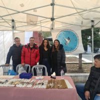 Η υποψήφια βουλευτής του ΣΥΡΙΖΑ Π.Σ. Έφη Μιχελάκη στο πασχαλινό μπαζάρ του Συλλόγου Παιδιών ΑμεΑ Εορδαίας