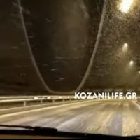 Το χιόνι του Απρίλη – Το έστρωσε για τα καλά στη Ζωοδόχο Πηγή Κοζάνης – Δείτε βίντεο
