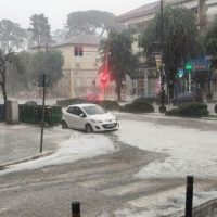 Σφοδρό μπουρίνι στα Γιάννενα – «Ασπρισαν» οι δρόμοι