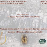 Eφορεία Αρχαιοτήτων Κοζάνης και Δήμος Βοΐου συνδιοργανώνουν εκδήλωση με θέμα «Το αρχαιολογικό έργο στην Απιδέα Βοΐου»