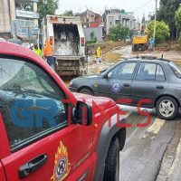 Θεσσαλονίκη: 84 τόνοι βροχής ανά στρέμμα σε επτά ώρες – Μαρτυρίες για αγνοούμενο και μεγάλες ζημιές στην Πολίχνη